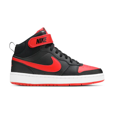 (Youth) Nike Court Borough Mid 2 'Bred'