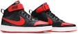 (JR) Nike Court Borough Mid 2 'Bred' Lelaki Kasual CD7782-003