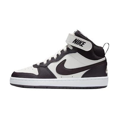 (Youth) Nike Court Borough Mid 2 'Burgundy White'