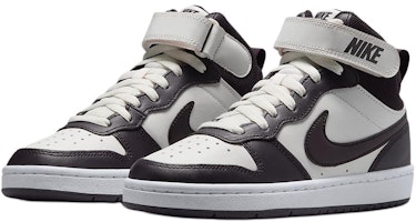 (JR) 나이키 코트 버로우 미드 2 '버건디 화이트' CD7782-126 Lookbook (JR) 나이키 코트 버로우 미드 2 '버건디 화이트' CD7782-126