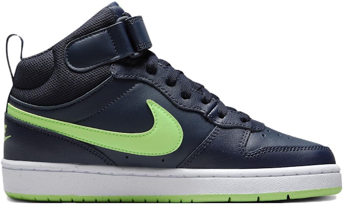 (JR) Nike Court Borough Mid 2 'Obsidiana Oscuro Lime Blast' CD7782-403 Order (JR) Nike Court Borough Mid 2 'Obsidiana Oscuro Lime Blast' CD7782-403