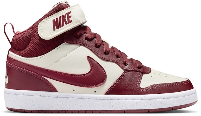 (Youth) Nike Court Borough Mid 2 'Dark Team Red' CD7782-013 Buy (Youth) Nike Court Borough Mid 2 'Dark Team Red' CD7782-013