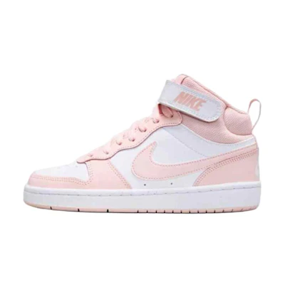(Youth) Nike Court Borough Mid 2 'Echo Pink'