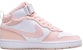 (Youth) Nike Court Borough Mid 2 'Echo Pink' CD7782-122