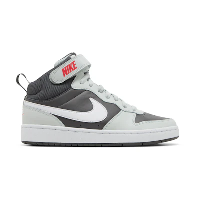 (Youth) Nike Court Borough Mid 2 'Medium Ash Light Silver'