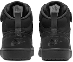 (JR) Nike Court Borough Mid 2 'Triple Black' Sepatu Sneakers Hitam Total CW5867-001 Purchase (JR) Nike Court Borough Mid 2 'Triple Black' Sepatu Sneakers Hitam Total CW5867-001