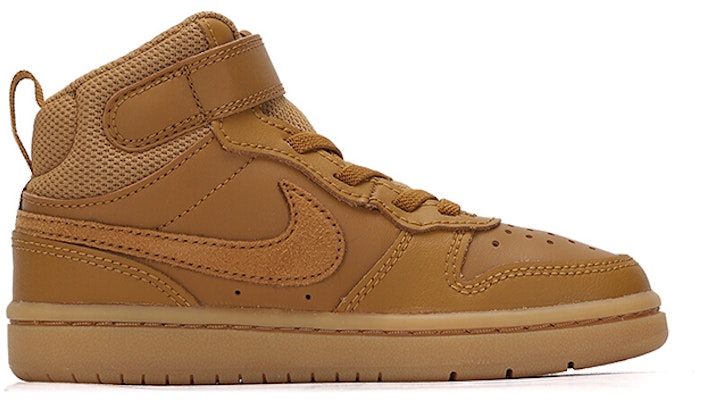 (JR) Nike Court Borough Mid 2 'Wheat' Coklat Gandum CD7783-701 Order (JR) Nike Court Borough Mid 2 'Wheat' Coklat Gandum CD7783-701