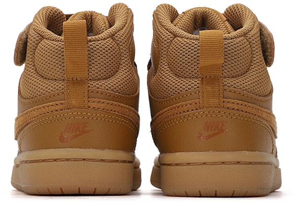(JR) Nike Court Borough Mid 2 'Wheat' Coklat Gandum CD7783-701 Shop (JR) Nike Court Borough Mid 2 'Wheat' Coklat Gandum CD7783-701