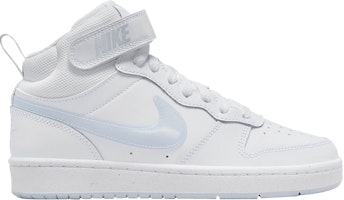 (Youth) Nike Court Borough Mid 2 'White Aura' CD7782-109 (Youth) Nike Court Borough Mid 2 'White Aura' CD7782-109