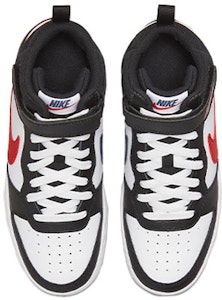 Nike Court Borough Mid 2 鴛鴦 運動休閒 中筒板鞋 GS 黑紅藍 Shop Nike Court Borough Mid 2 鴛鴦 運動休閒 中筒板鞋 GS 黑紅藍