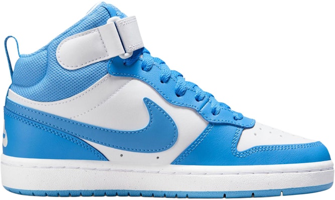 (Youth) Nike Court Borough Mid 2 'White Blue Beyond' CD7782-123 Order (Youth) Nike Court Borough Mid 2 'White Blue Beyond' CD7782-123