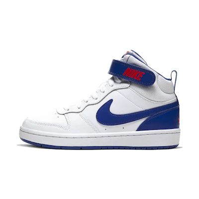 (Youth) Nike Court Borough Mid 2 'White Game Royal'