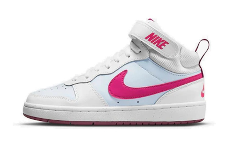 Buy (JR) Nike Court Borough Mid 2 'Putih Sangria Pink Prime' CD7782-006