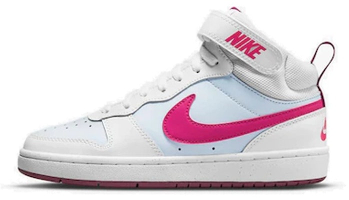 (JR) Nike Court Borough Mid 2 'Putih Sangria Pink Prime' CD7782-006 Buy (JR) Nike Court Borough Mid 2 'Putih Sangria Pink Prime' CD7782-006