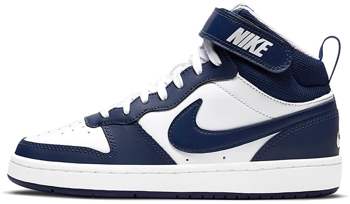 (Youth) Nike Court Borough Mid 2 'White Signal Blue' CD7782-107 Buy (Youth) Nike Court Borough Mid 2 'White Signal Blue' CD7782-107