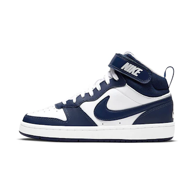 (Youth) Nike Court Borough Mid 2 'White Signal Blue'