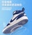 (JR) Nike Court Borough Mid 2 'Putih Signal Biru' CD7782-107
