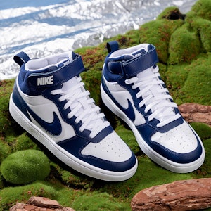 (JR) Nike Court Borough Mid 2 'Blanco Azul Señal' CD7782-107 Purchase (JR) Nike Court Borough Mid 2 'Blanco Azul Señal' CD7782-107