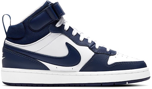 (JR) Nike Court Borough Mid 2 'Blanco Azul Señal' CD7782-107 Cheap (JR) Nike Court Borough Mid 2 'Blanco Azul Señal' CD7782-107