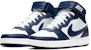 (JR) Nike Court Borough Mid 2 'Putih Signal Biru' CD7782-107