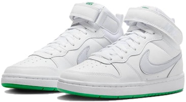 (JR) Nike Court Borough Mid 2 '白色体育场绿' CD7782-115 Lookbook (JR) Nike Court Borough Mid 2 '白色体育场绿' CD7782-115