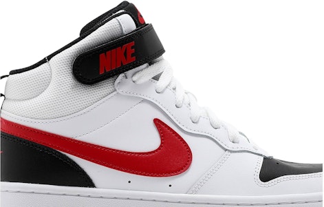 (JR) Nike Court Borough Mid 2 'Putih University Merah' CD7782-110 Order (JR) Nike Court Borough Mid 2 'Putih University Merah' CD7782-110
