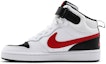 Lookbook (JR) Nike Court Borough Mid 2 'Putih University Merah' CD7782-110