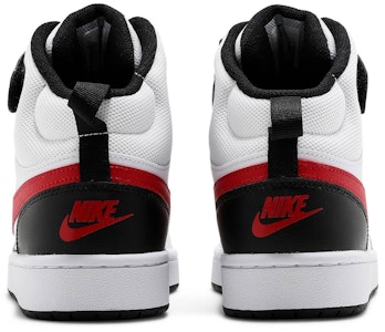 (JR) Nike Court Borough Mid 2 'Putih University Merah' CD7782-110 Details for (JR) Nike Court Borough Mid 2 'Putih University Merah' CD7782-110