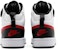(JR) Nike Court Borough Mid 2 'Putih University Merah' CD7782-110