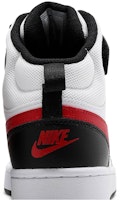 (JR) Nike Court Borough Mid 2 'Blanco Rojo Universidad' CD7782-110 Sizing (JR) Nike Court Borough Mid 2 'Blanco Rojo Universidad' CD7782-110