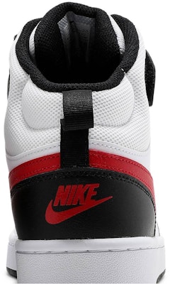 (Youth) Nike Court Borough Mid 2 'White University Red' CD7782-110 Sizing (Youth) Nike Court Borough Mid 2 'White University Red' CD7782-110