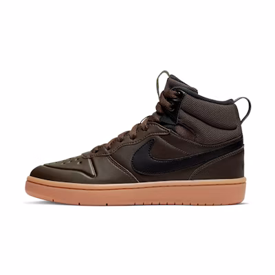 (Youth) Nike Court Borough Mid 2 Boot 'Baroque Brown Gum'
