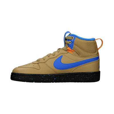 (Youth) Nike Court Borough Mid 2 Boot 'Club Gold Blue Hero'
