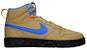 (JR) Nike Court Borough Mid 2 Boot 'Club Gold Blue Hero' Emas Biru Hero BQ5440-701
