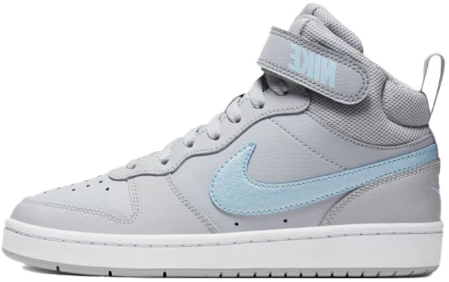 Nike Court Borough 中筒 板鞋 GS 灰藍 Buy Nike Court Borough 中筒 板鞋 GS 灰藍