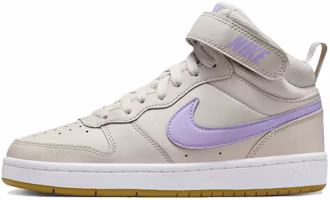 (Youth) Nike Court Borough Mid 2 GS Youth Sneakers Brown Purple Mid-Top CD7782-114 (Youth) Nike Court Borough Mid 2 GS Youth Sneakers Brown Purple Mid-Top CD7782-114