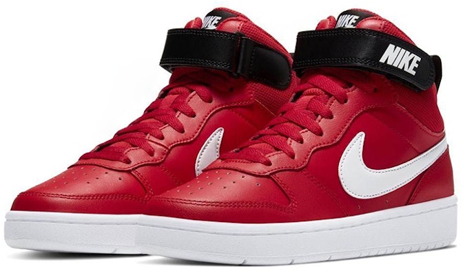 (JR) Nike Court Borough Mid 2 Sepatu Merah/Putih CD7782-600 Lookbook (JR) Nike Court Borough Mid 2 Sepatu Merah/Putih CD7782-600