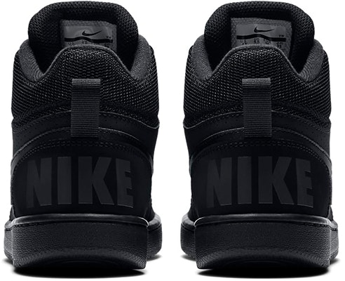 (Youth) Nike Court Borough Mid 'Triple Black' 839977-001 Purchase (Youth) Nike Court Borough Mid 'Triple Black' 839977-001