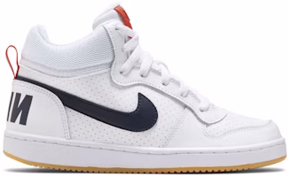 (Youth) Nike Court Borough Mid 'White Obsidian Gum' 839977-107 (Youth) Nike Court Borough Mid 'White Obsidian Gum' 839977-107