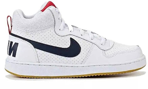 (JR) Nike Court Borough Mid 'Putih Obsidian Gum' 839977-107 Order (JR) Nike Court Borough Mid 'Putih Obsidian Gum' 839977-107