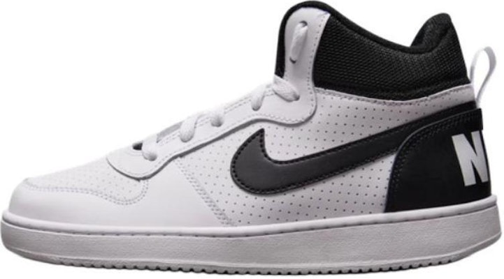 (Youth) Nike Court Borough Mid White Black 839977-101 Buy (Youth) Nike Court Borough Mid White Black 839977-101