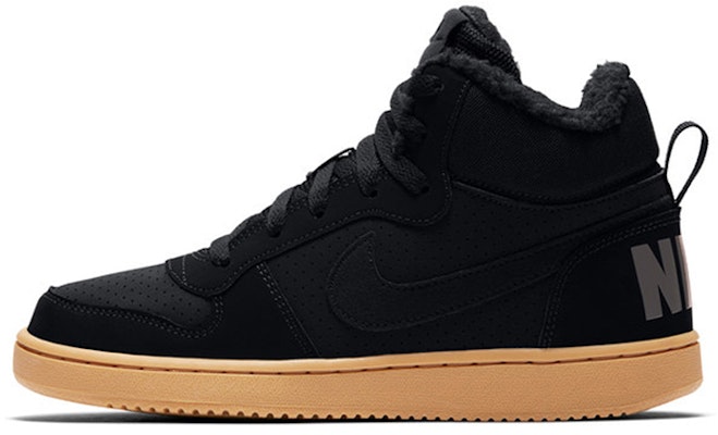 (JR) Nike Court Borough Mid Winter 'Black Gum' Sneakers Hitam Coklat. AA3458-002 Buy (JR) Nike Court Borough Mid Winter 'Black Gum' Sneakers Hitam Coklat. AA3458-002