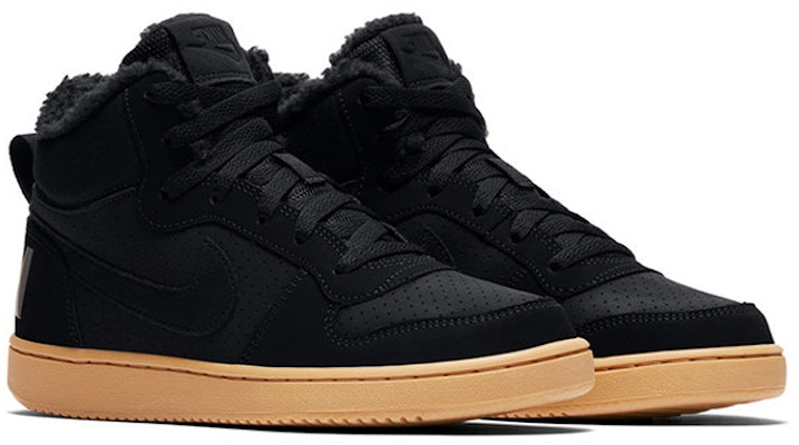 (JR) Nike Court Borough Mid Winter 'Black Gum' Sneakers Hitam Coklat. AA3458-002 Order (JR) Nike Court Borough Mid Winter 'Black Gum' Sneakers Hitam Coklat. AA3458-002