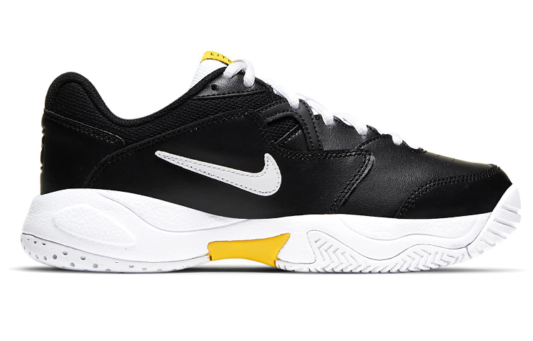 Order (JR) Nike Court Jr. Lite 2 ''Noir Jaune Blanc'' CD0440-002