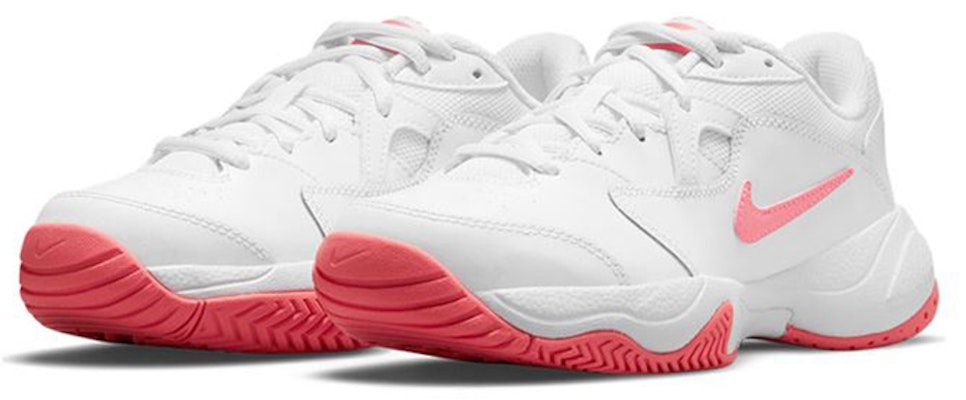 Nike Court Jr. Lite 2 (GS) 低筒網球鞋 粉白色 Lookbook Nike Court Jr. Lite 2 (GS) 低筒網球鞋 粉白色