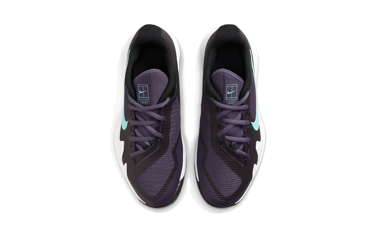 Shop 大童 Nike Court Jr. Vapor Pro 透氣防滑 低筒運動網球鞋 深紫藍