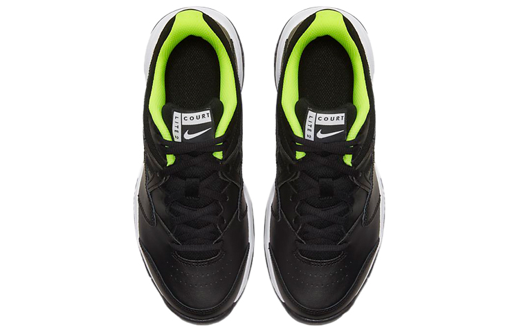 Shop (JR) Nike Court Jr Lite 2 ''Nero Verde'' CD0440-007