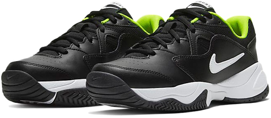 (Youth) Nike Court Jr Lite 2 'Black Green' CD0440-007 Lookbook (Youth) Nike Court Jr Lite 2 'Black Green' CD0440-007