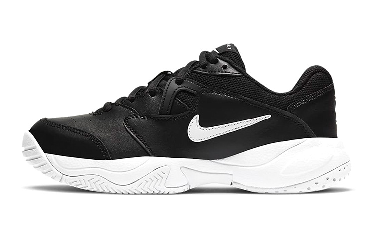 (Youth) Nike Court Jr Lite 2 'Black White' CD0440-004