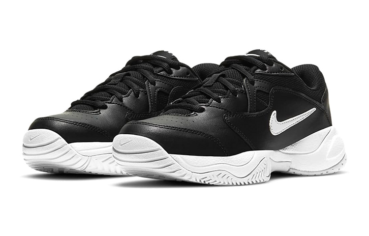 Lookbook (JR) Nike Court Jr Lite 2 ''Schwarz Weiß'' CD0440-004